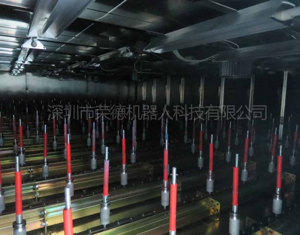 滑雪眼镜框机器人自动喷涂流水线