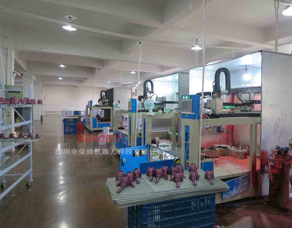 电吹风自动喷漆设备