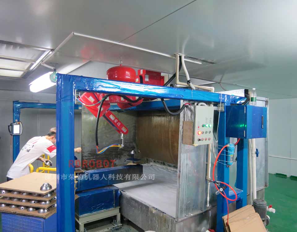 灯罩自动喷漆设备