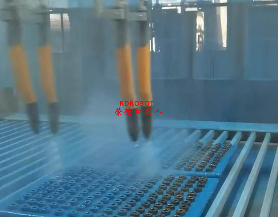 磁环静电喷粉生产线
